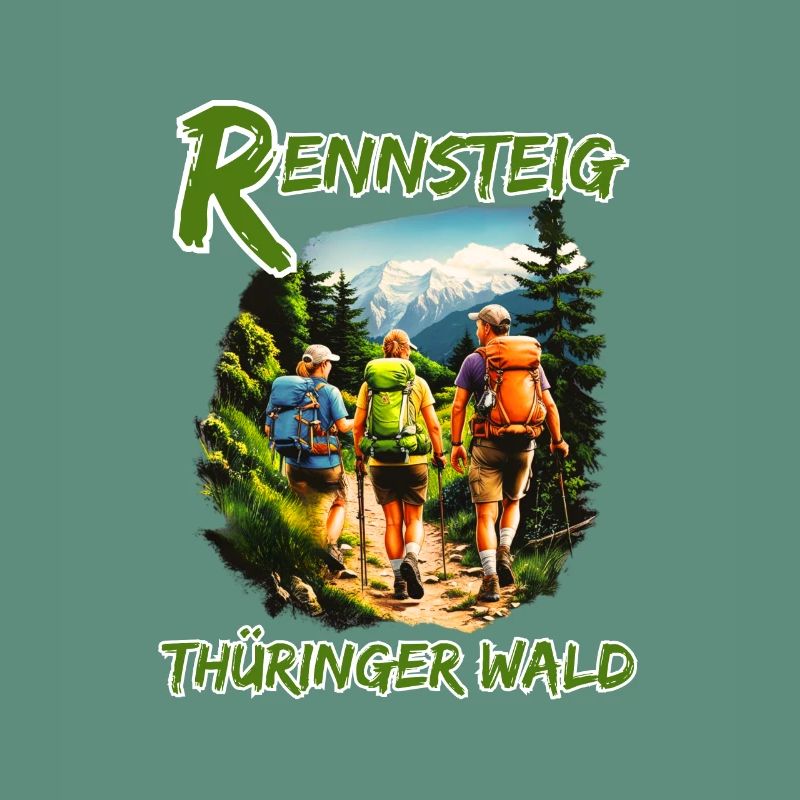 Rennsteig-Thuringian Forest-Thuringia