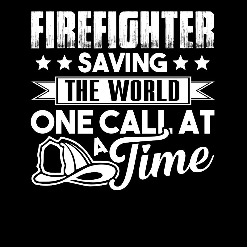 Firefighter Saving The World