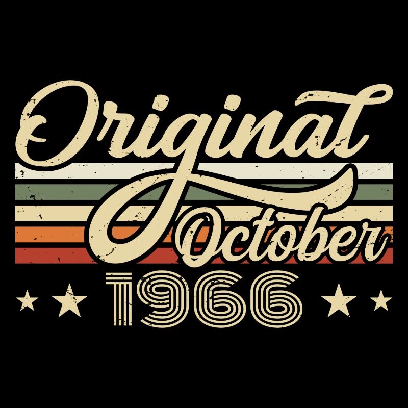 October 1966 Birthday in October - October 1966