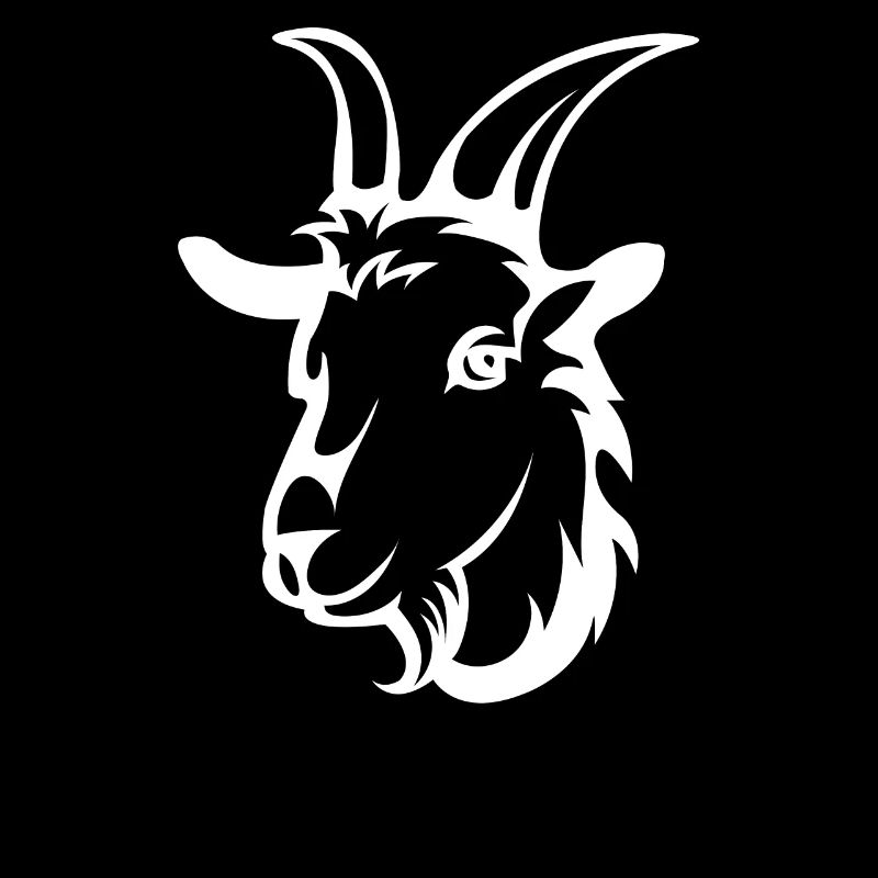 Aperçu d'une tête de chèvre - chèvre