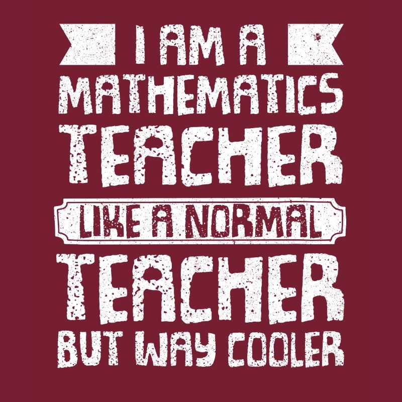 Math Teacher Mathematics Teacher