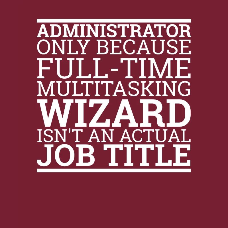 "Administrator Wizard | Admin"