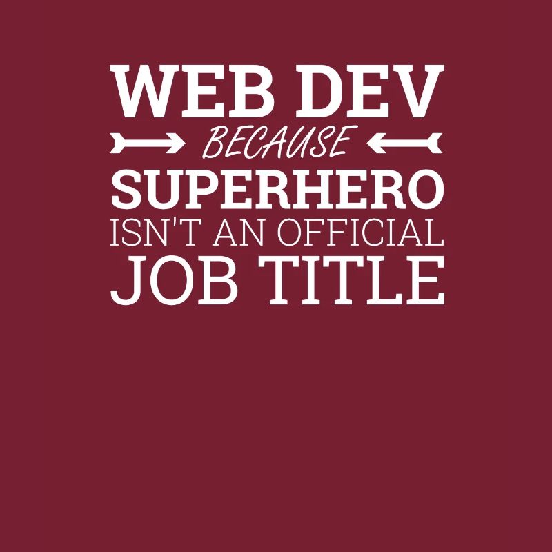 "Web Developer Superhero | Web Developer"