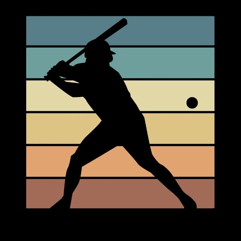 Baseball Retro Evolution Cooler, lustiger