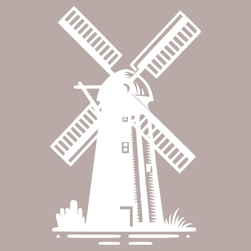 Dutch Grain Windmill for Wheat Flour