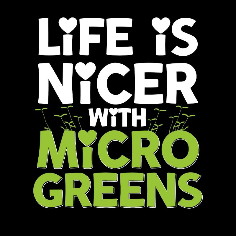 La vie est plus agréable avec Microgreens Gärtnern Microgreen