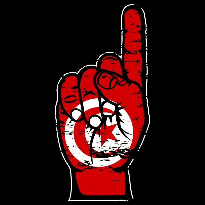 Drapeau tunisien numéro 1 utilisé