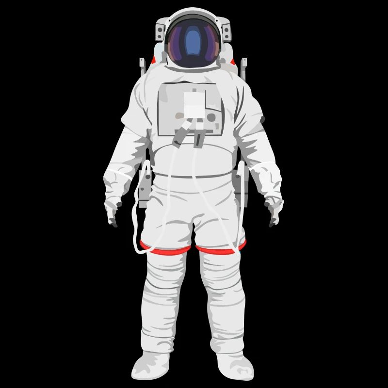 Un astronaute en route vers l’orbite