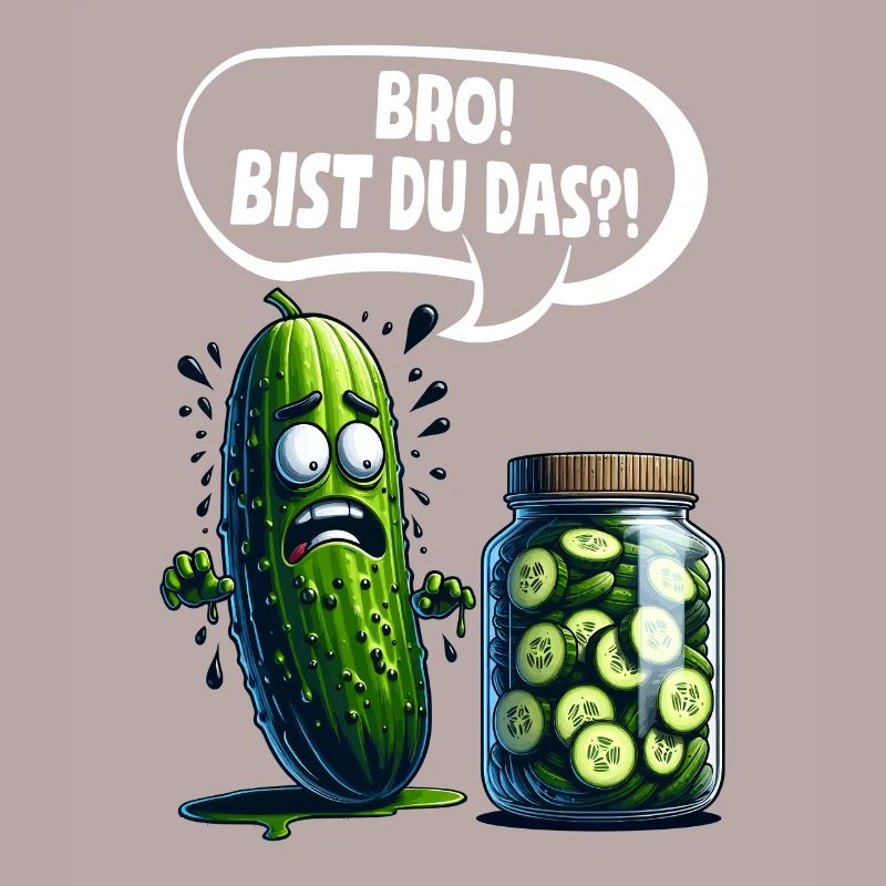 Frangin! C’est toi?! Cornichon de concombre Amateurs de concombre
