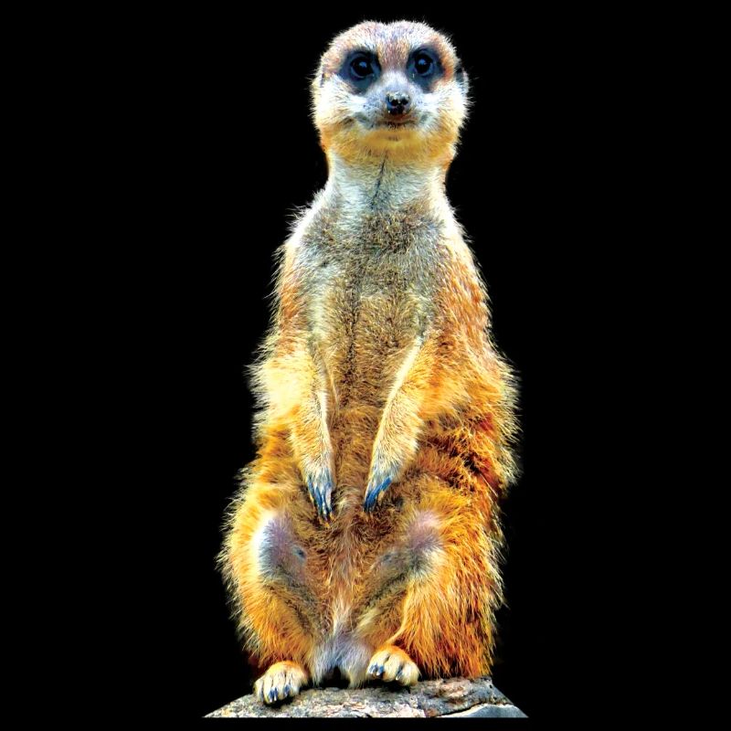 Suricate cool décontracté mignon mignon mignon