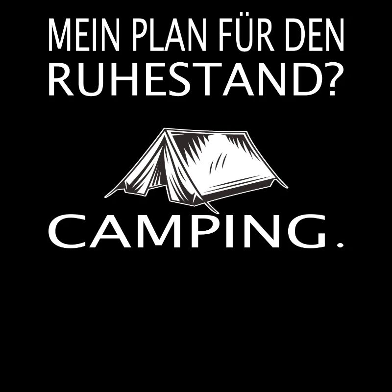 Ich bin im Ruhestand - Camping senior