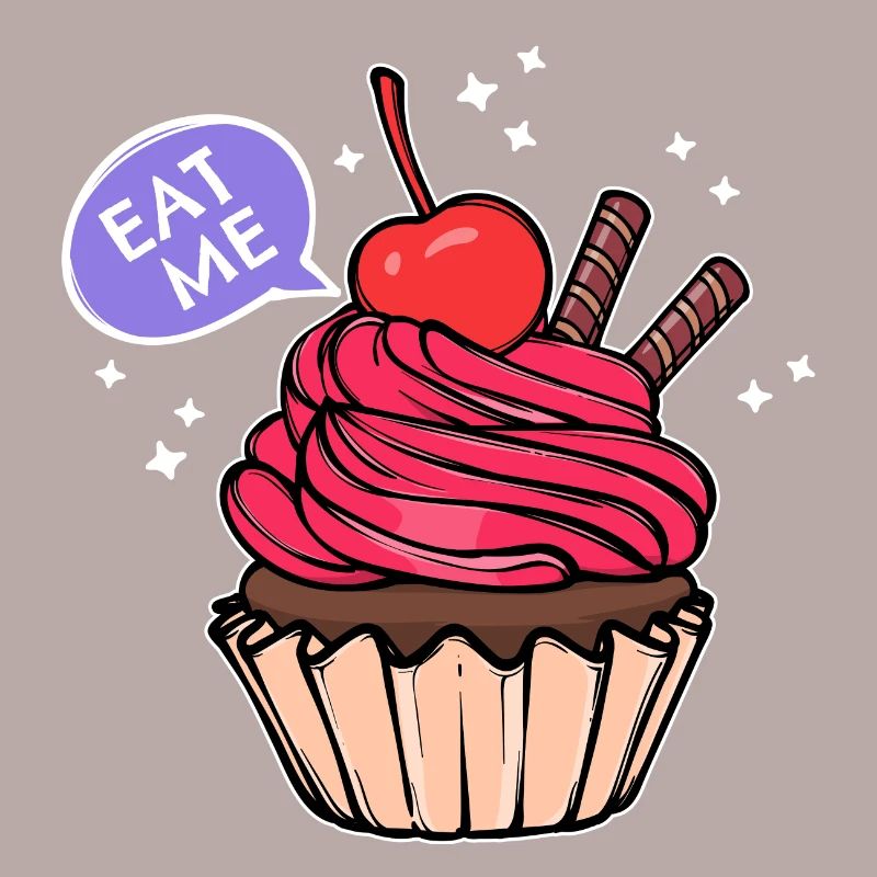 Sweets Statement Cupcake Baking Snacking