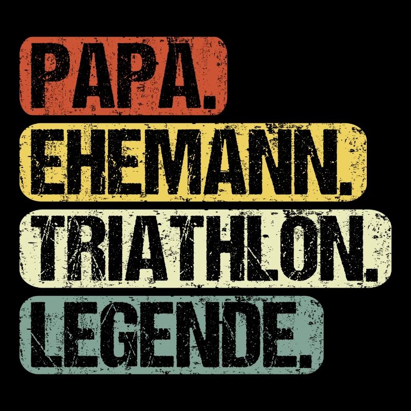 Triathlon Papa Geschenkideen Geburtstag Sprüche