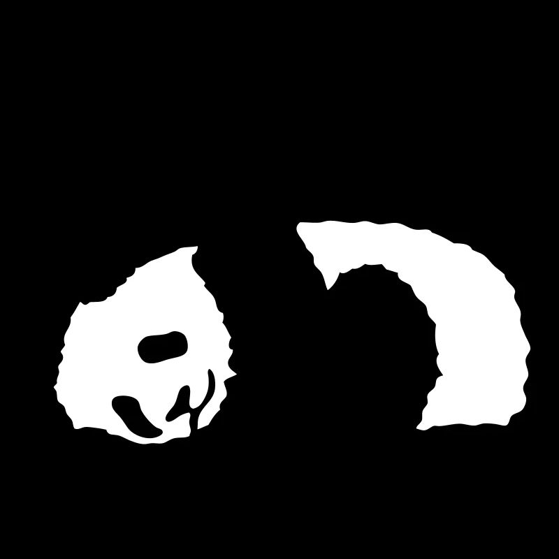 Panda schläft Nickerchen schlafen
