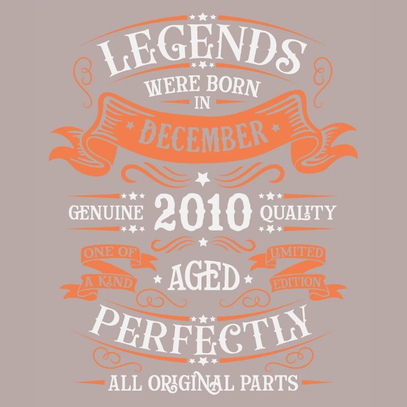 Die Legenden wurden im Dezember 2010 Geschenk geboren