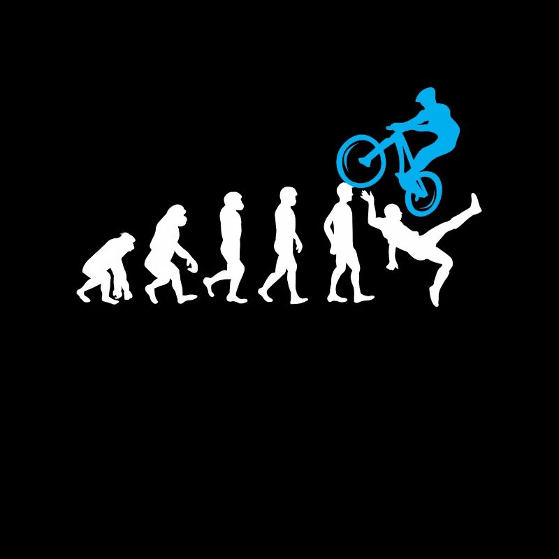 Mountainbike Evolution MTB Radfahrer Radfahrer