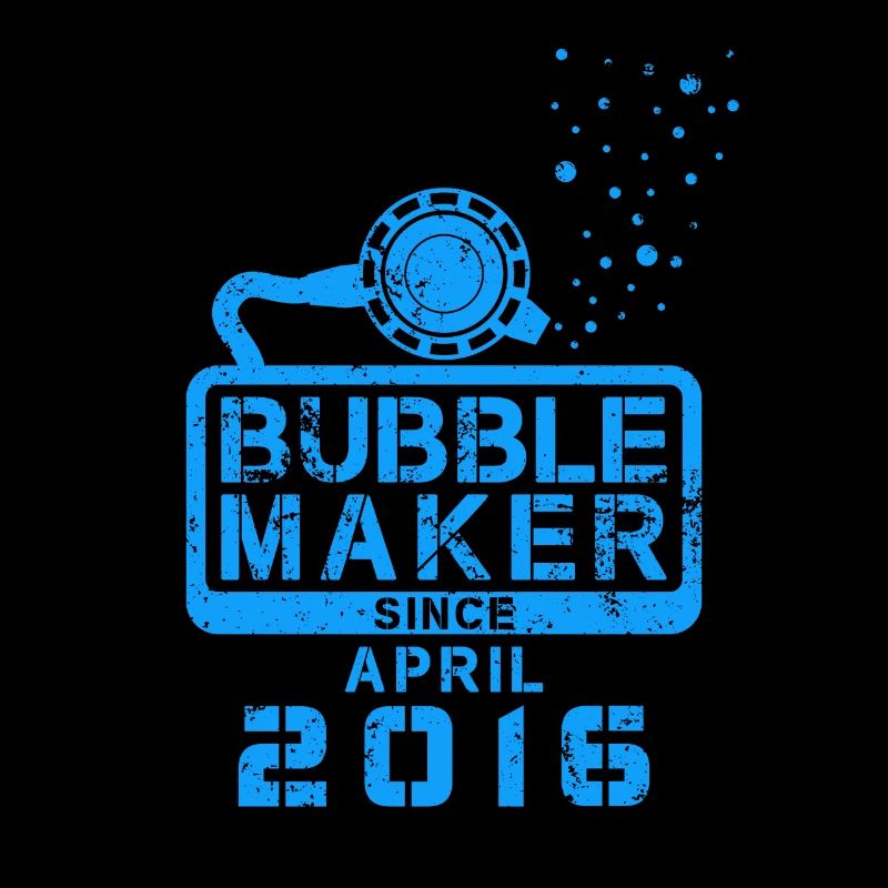 Plongeur Birthday Bubblemaker depuis avril 2016