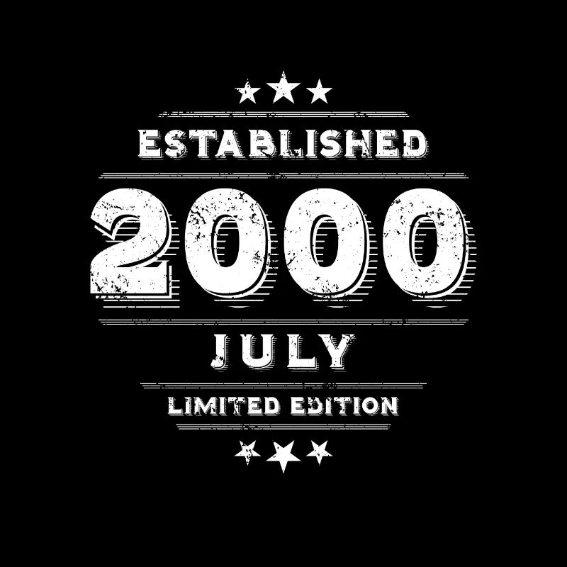 Geburtstag im Juli 2000 - July