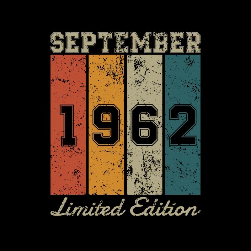 Date de naissance : Septembre 1962 - Edition Limitée Rétro