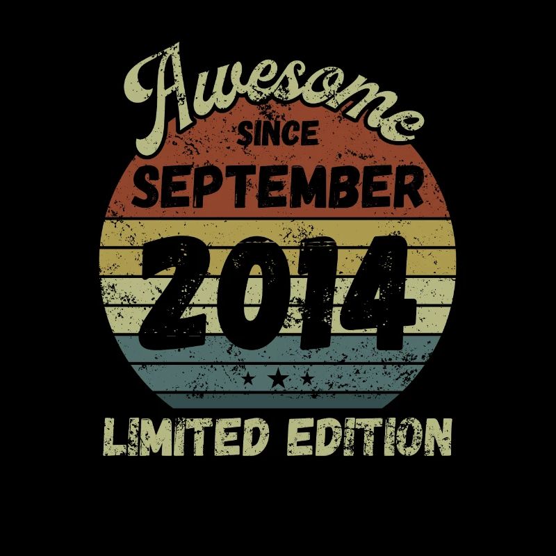 Awesome since September 2014 - Birthday