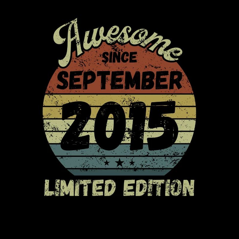 Awesome since September 2015 - Geburtstag