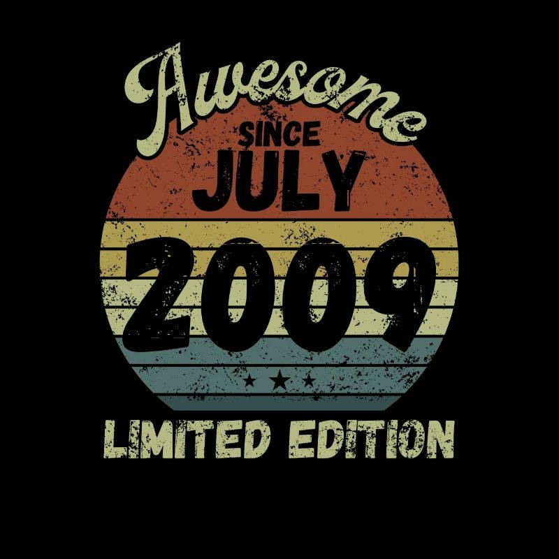 Awesome since July 2009 - Geburtstag