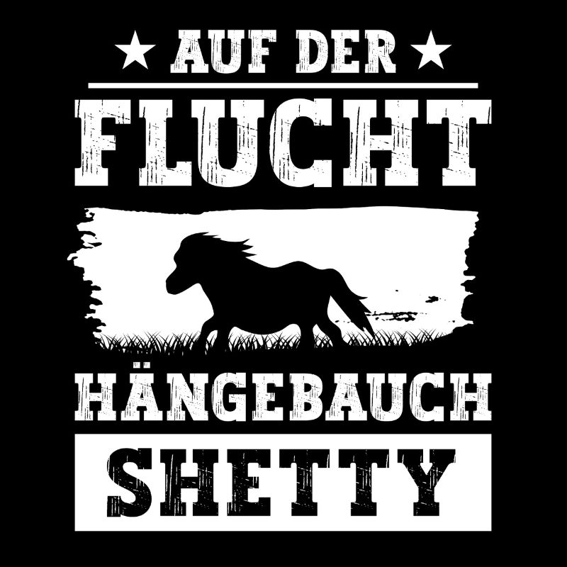 Hängebauch Shetty Shetlandpony