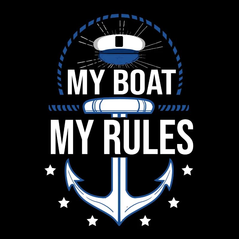 Mon bateau My Rules Gift Propriétaires de bateaux