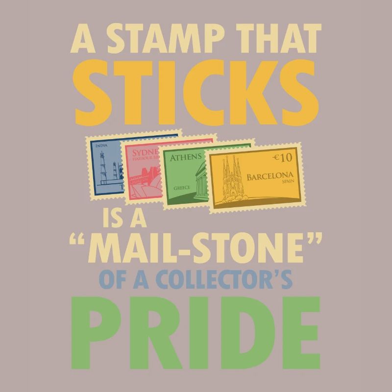A Stamp That Sticks is a Mail-Stone