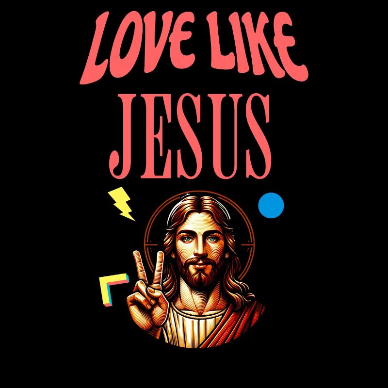 Aimer comme Jésus Visage moderne de Jésus
