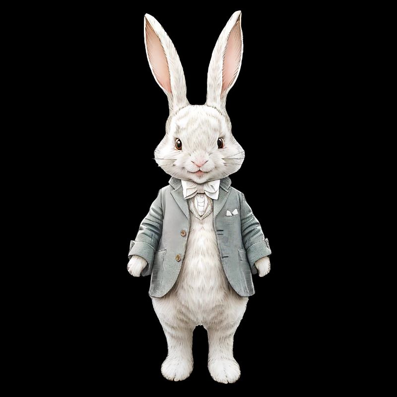 Lapin mignon blanc 1