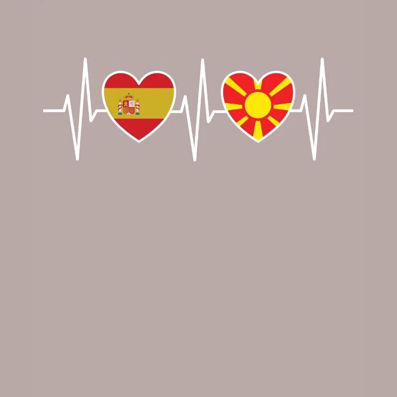 Espagne et Macédoine Drapeau macédonien Drapeaux