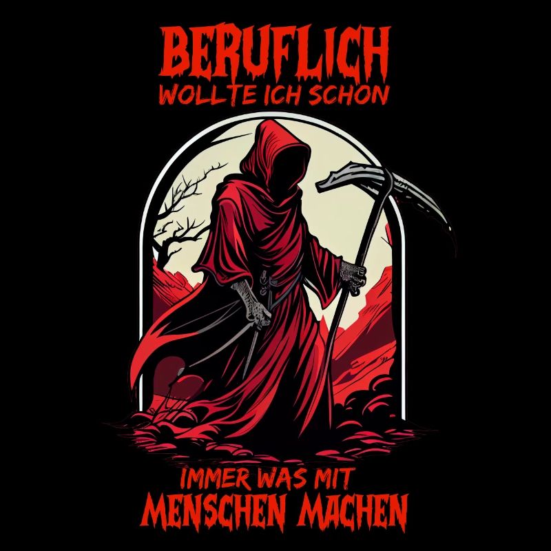 Sensenmann Schwarzer Humor Sarkasmus Menschen