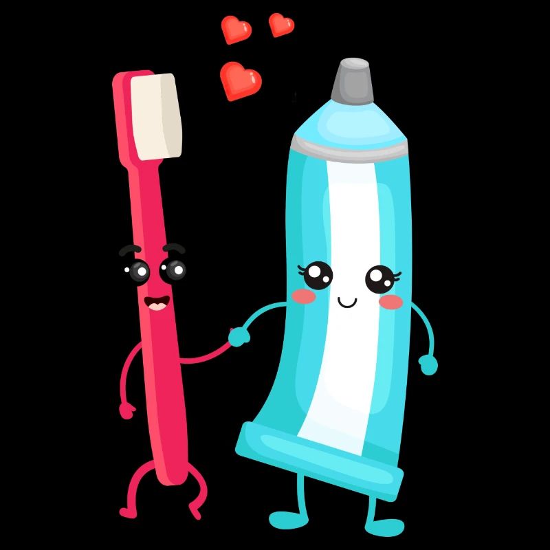 Toothbrush & Toothpaste Pair Gift for Dentists