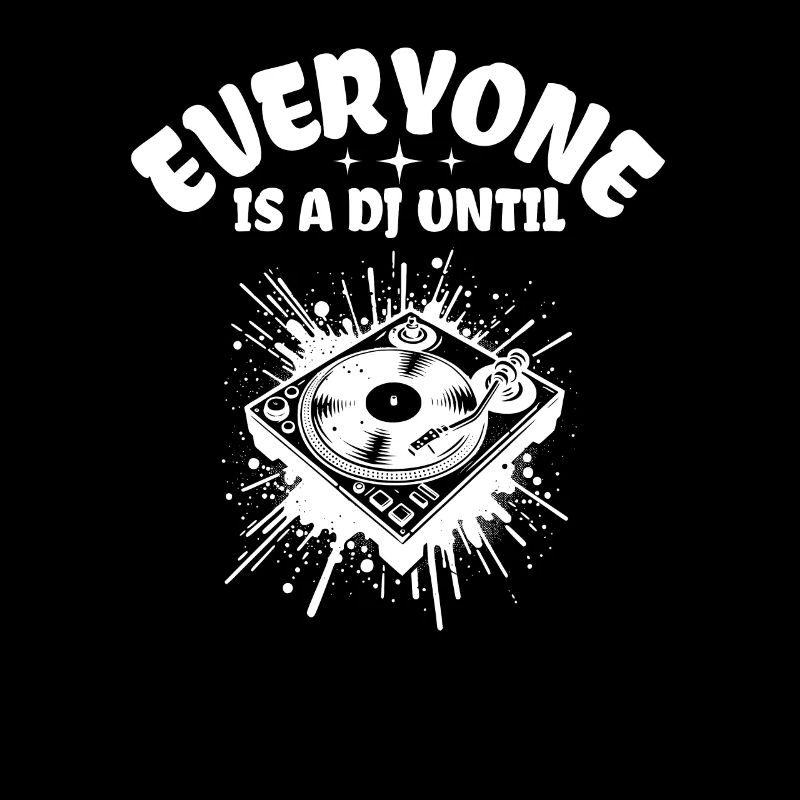 Funny DJ Turntable Humor Accessories Gift