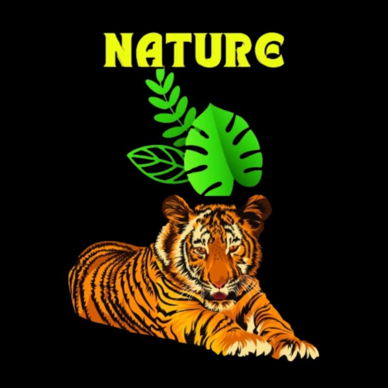 Jungle Majesty, Tiger and Leaf Symphony"