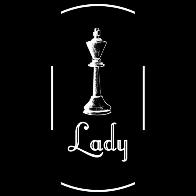 Schachfigur Lady