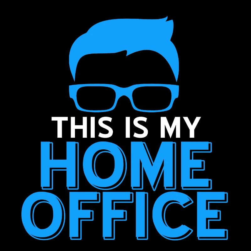 Retro This Is My Home Office Work From Home