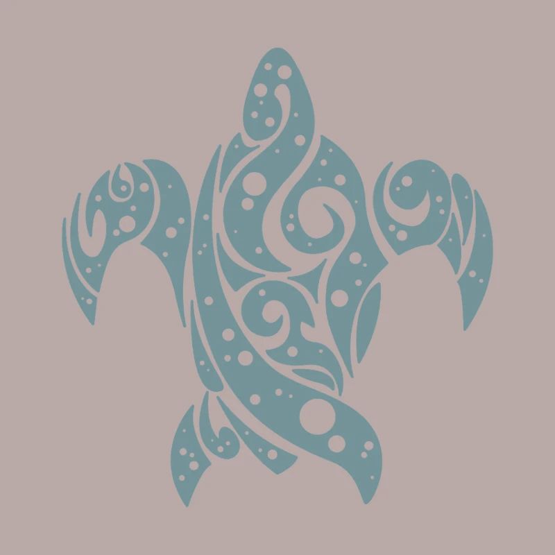 Blue Turtle Tattoo