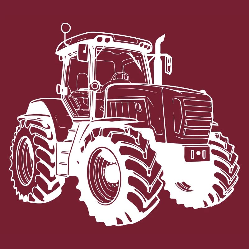Traktor Silhouette