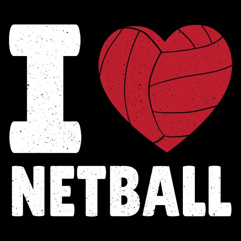 Love Netball Netball Player Gift