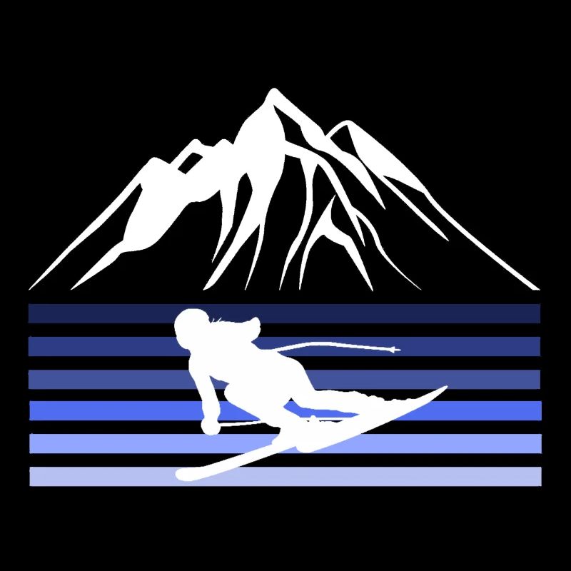 skiing