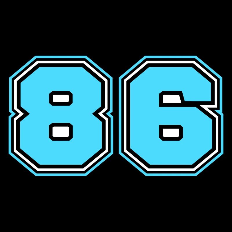 86 Numéro de numéro