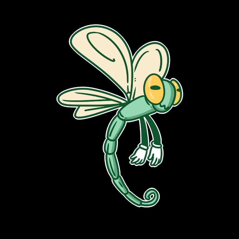 Dragonfly Comic Insect Small Dragonfly Gift