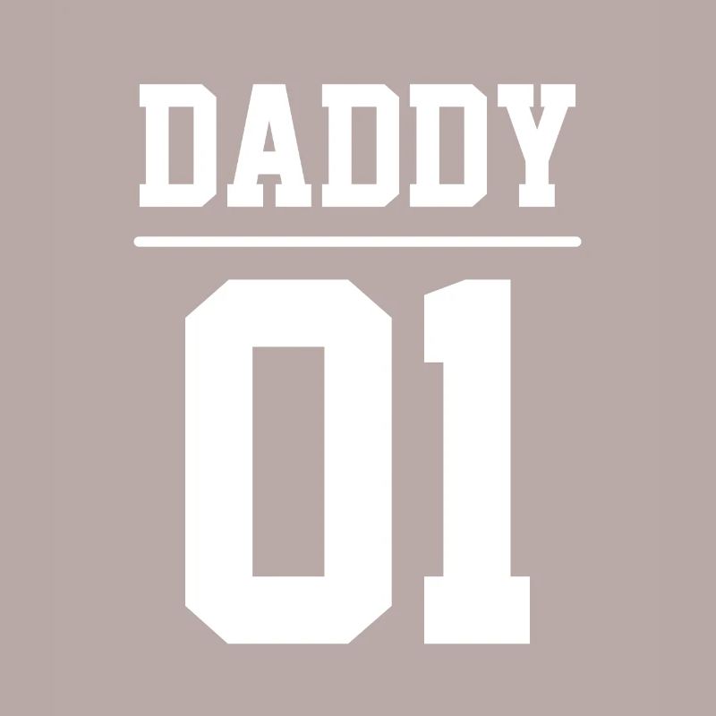 Daddy 01 Papa Nummer 1 Dad Vater Team Geschenk