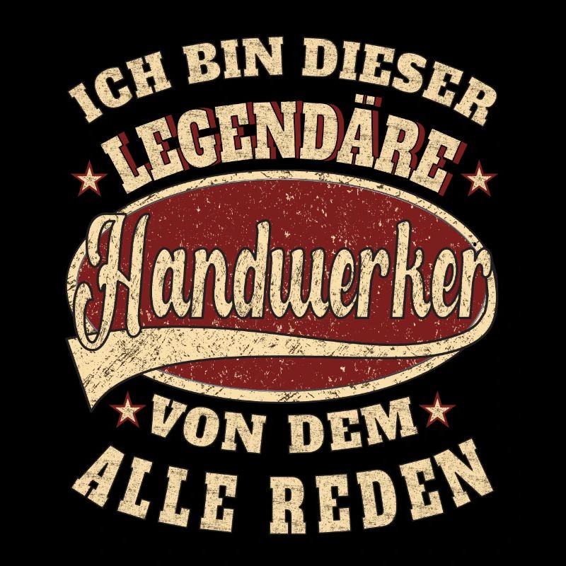Handwerker Ich bin dieser legendäre Handwerker