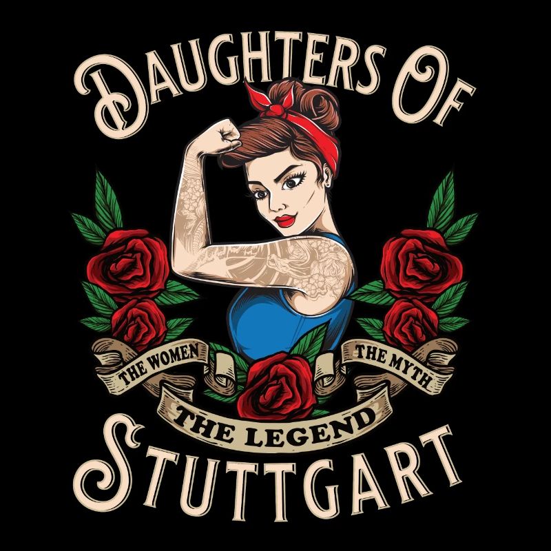 Stuttgart Frau Geschenk filles de Stuttgart