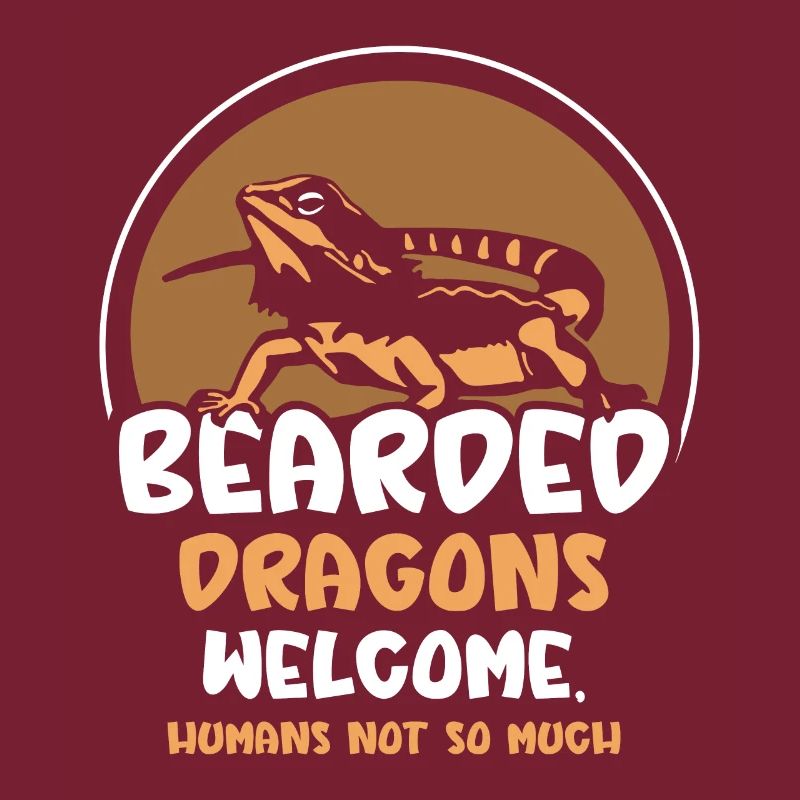 Bearded Dragons welcome humans not so much