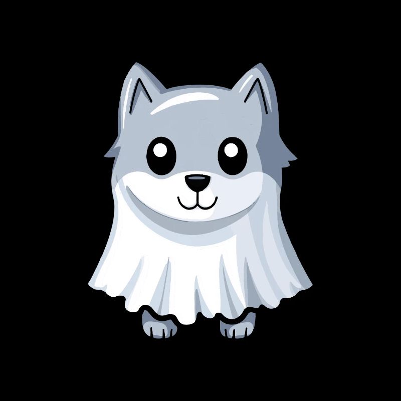 Wolf Halloween Comic Geist