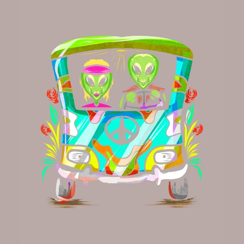 Champignon de l’espace - Hippie Alien